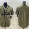 Men's Dallas Cowboys Olive 2022 Salute To Service Limited Blank Jersey