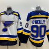 Men's St. Louis Blues Ryan O'Reilly #90 White Breakaway Jersey
