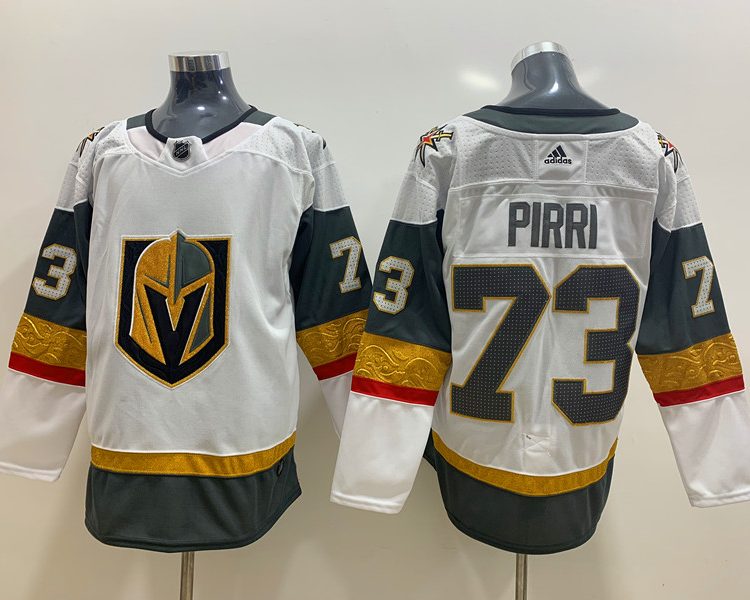 Men's Vegas Golden Knights Brandon Pirri #73 White Breakaway Jersey