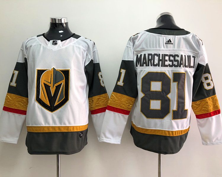 Men's Vegas Golden Knights Jonathan Marchessault #81 White Breakaway Jersey