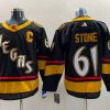 Men's Vegas Golden Knights Mark Stone #61 Black Breakaway Jersey