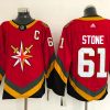 Men's Vegas Golden Knights Mark Stone #61 Red Breakaway Jersey