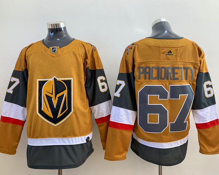 Men's Vegas Golden Knights Max Pacioretty #67 Gold Breakaway Jersey