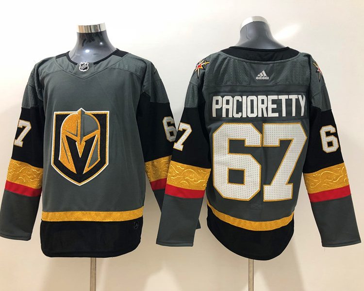Men's Vegas Golden Knights Max Pacioretty #67 Gray Breakaway Jersey