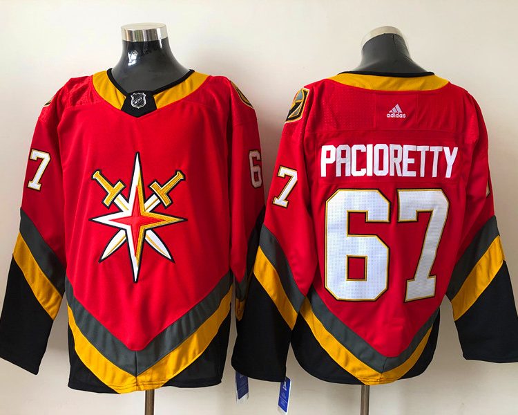 Men's Vegas Golden Knights Max Pacioretty #67 Red Breakaway Jersey