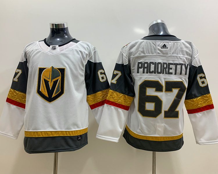 Men's Vegas Golden Knights Max Pacioretty #67 White Breakaway Jersey
