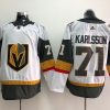Men's Vegas Golden Knights William Karlsson #71 White Breakaway Jersey