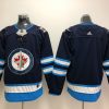 Men's Winnipeg Jets Blue Breakaway Home Blank Jersey