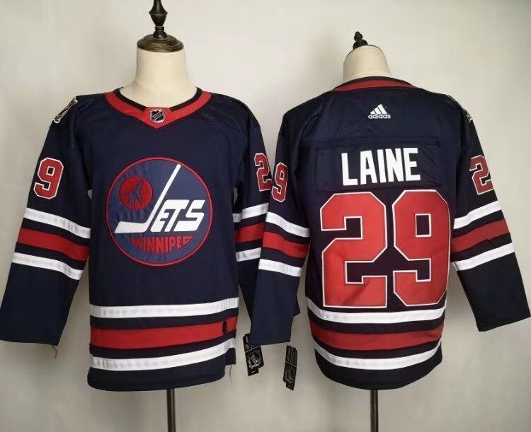 Men's Winnipeg Jets Patrick Laine #29 Navy Jersey