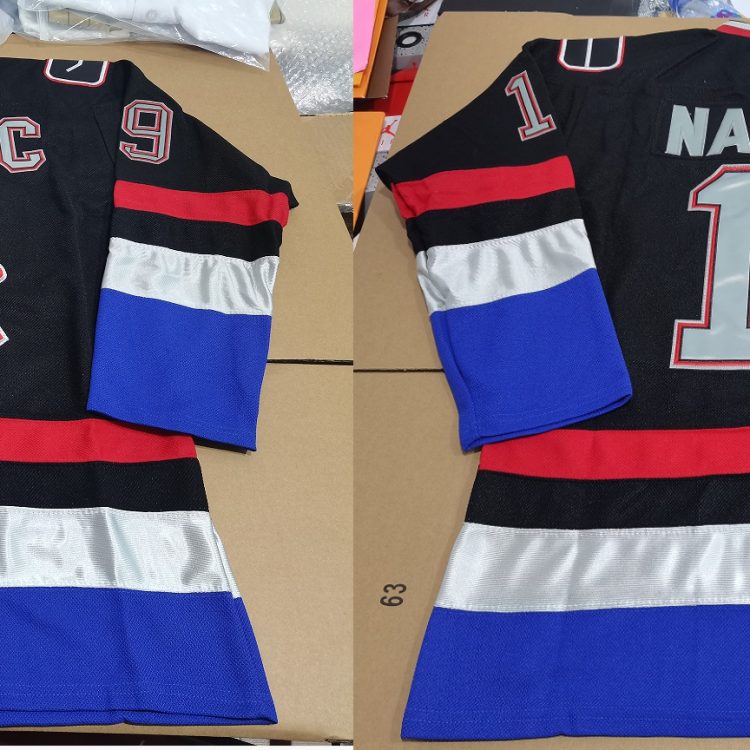 Men's Vancouver Canucks Markus N?slund #19 Black jersey