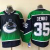 Men's Vancouver Canucks Thatcher Demko #35 Black Breakaway Jersey