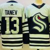 Men's Seattle Kraken Brandon Tanev #13 Blue jersey