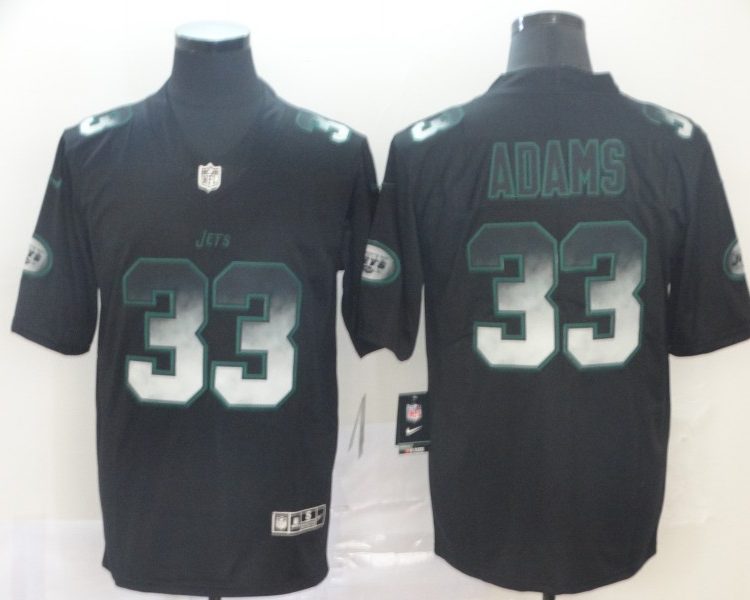 Men's New York Jets Jamal Adams #33 Black Jersey