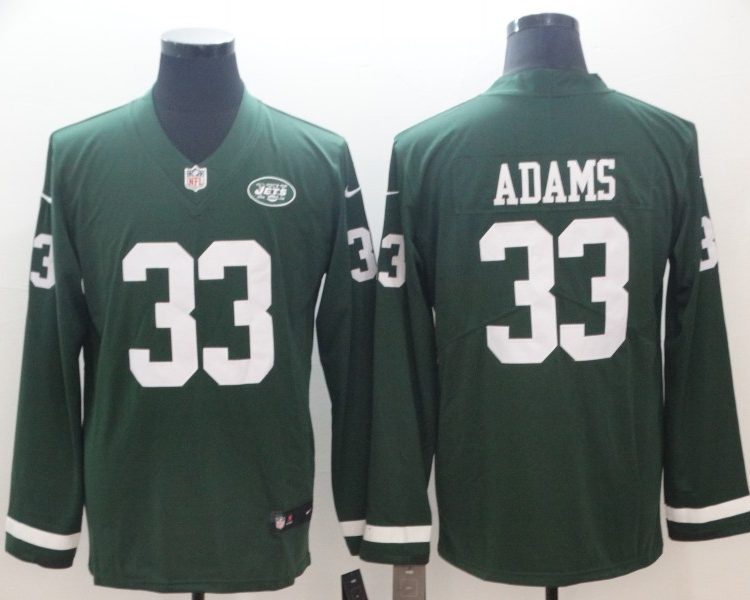 Men's New York Jets Jamal Adams #33 Green Jersey
