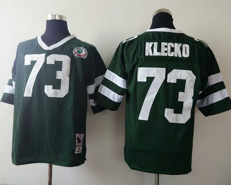Men's New York Jets Joe Klecko Mitchell & Ness Green Legacy Jersey