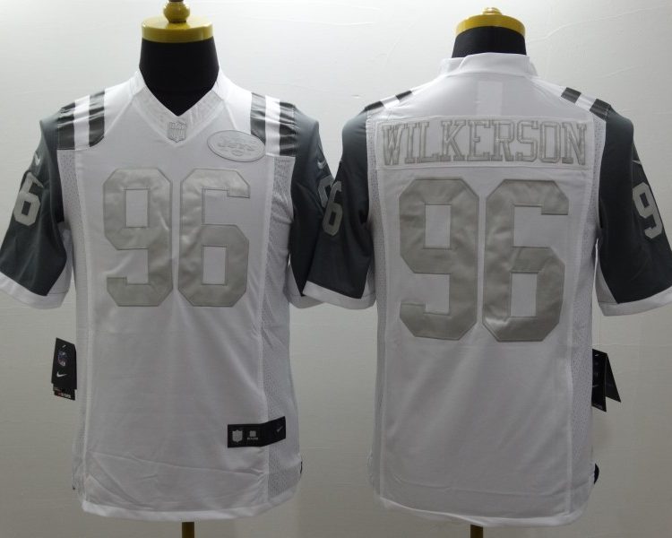 Men's New York Jets Muhammad Wilkerson #96 White Jersey