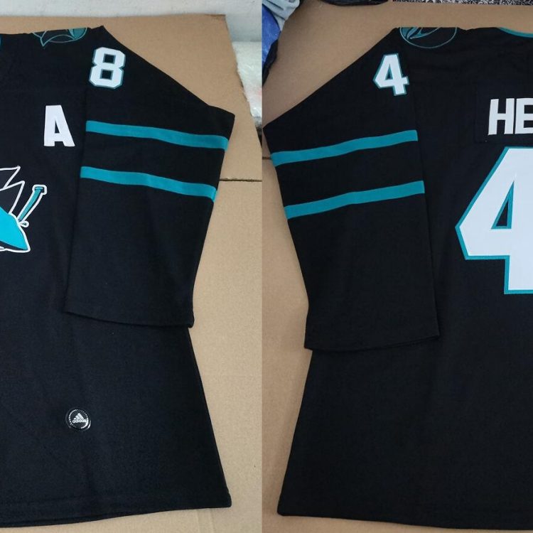 Men's San Jose Sharks Tomas Hertl #48 Black jersey