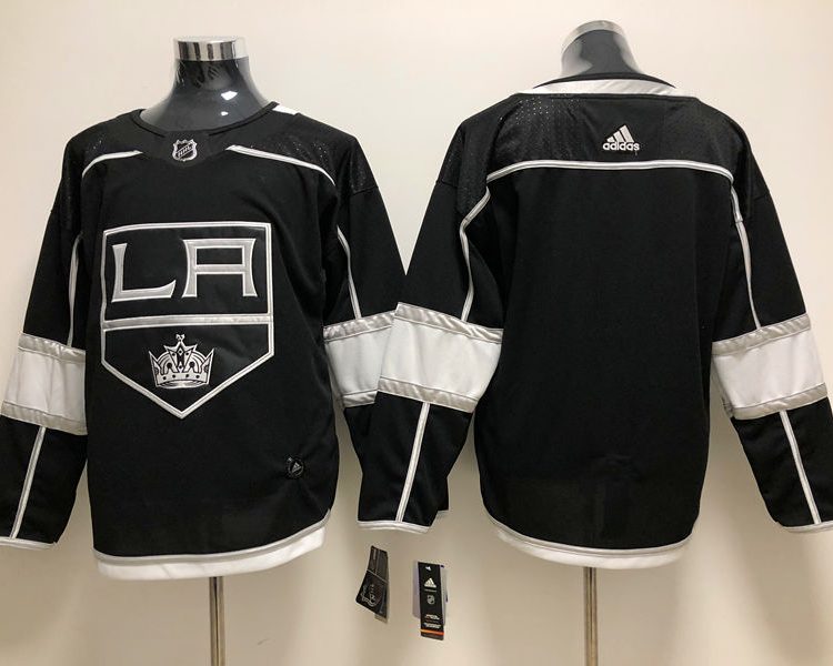 Men's Los Angeles Kings Black Home Breakaway Blank Jersey