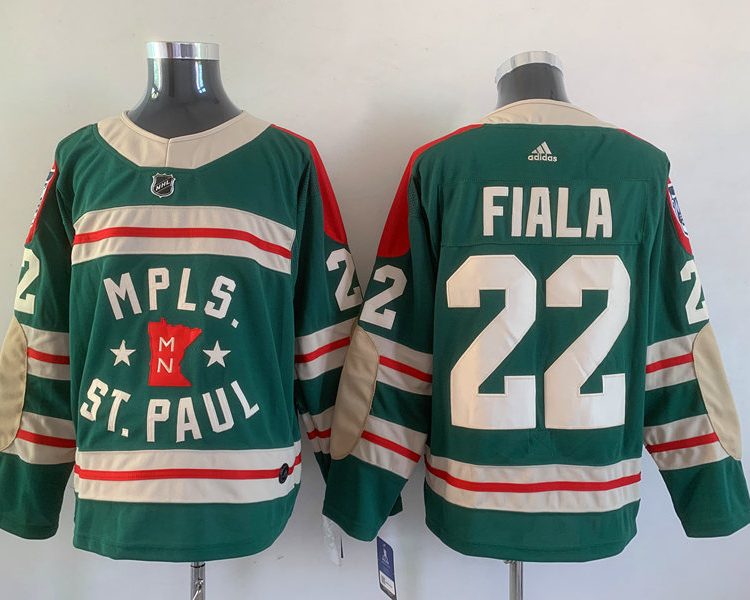 Men's Minnesota Wild Kevin Fiala #22 Green Breakaway Jersey