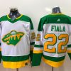 Men's Minnesota Wild Kevin Fiala #22 White Breakaway Jersey