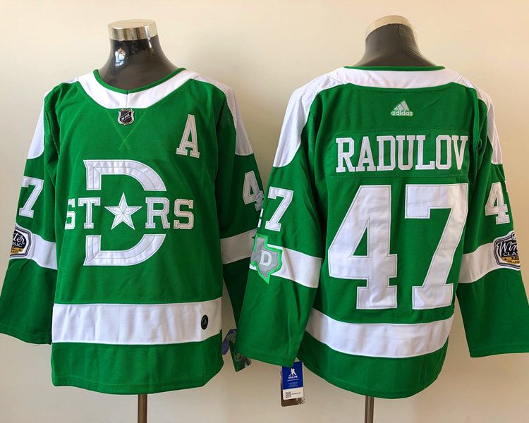 Men's Dallas Stars Alexander Radulov #47 Green Breakaway Jersey