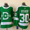 Men's Dallas Stars Ben Bishop #30 Green Breakaway Jersey