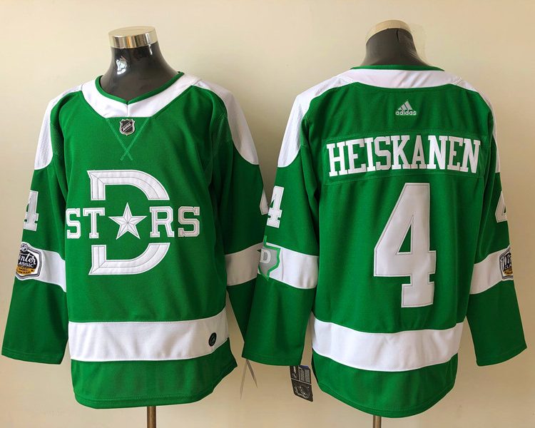 Men's Dallas Stars Miro Heiskanen #4 Green Breakaway Jersey