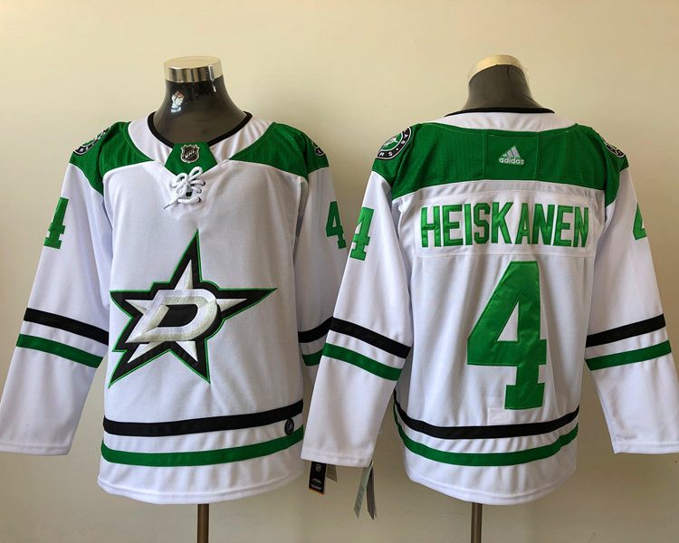 Men's Dallas Stars Miro Heiskanen #4 White Breakaway Jersey