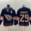 Men's Edmonton Oilers Leon Draisaitl #29 Navy Breakaway Jersey