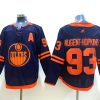 Men's Edmonton Oilers Ryan Nugent-Hopkins #93 Navy Breakaway Jersey