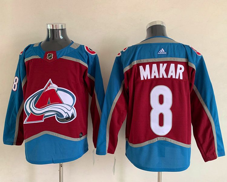 Men's Colorado Avalanche Cale Makar #8 Burgundy Home Breakaway Jersey