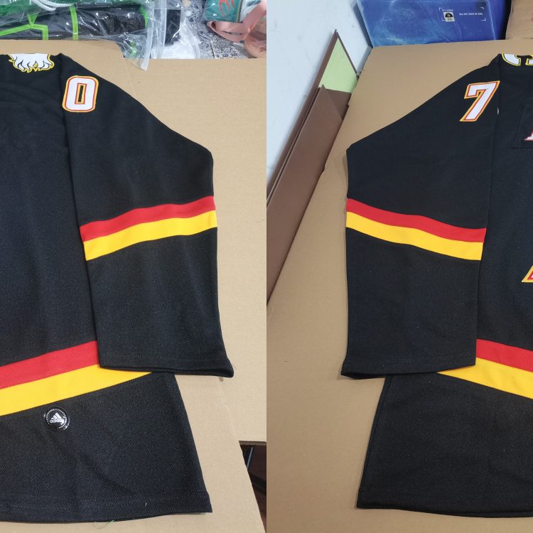 Men's Calgary Flames Ryan Lomberg #70 Black jersey
