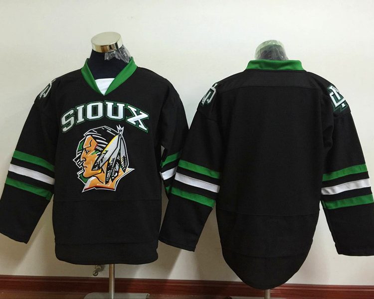 Men's Chicago Blackhawks Black Blank Jersey