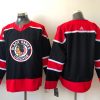 Men's Chicago Blackhawks Black Blank Jersey
