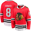 Men's Chicago Blackhawks Ryan Donato #8 Red Home Breakaway Jersey