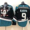 Men's Anaheim Ducks Paul Kariya #9 Black Breakaway Jersey