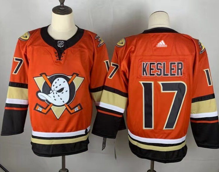 Men's Anaheim Ducks Ryan Kesler #17 Red Breakaway Jersey