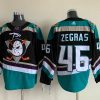 Men's Anaheim Ducks Trevor Zegras #46 Black Breakaway Jersey