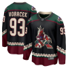 Men's Arizona Coyotes Jakub Voracek #93 Black Home Breakaway Jersey