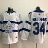 Men's Toronto Maple Leafs Auston Matthews #34 White Authentic Jersey