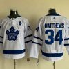 Men's Toronto Maple Leafs Auston Matthews #34 White Jersey