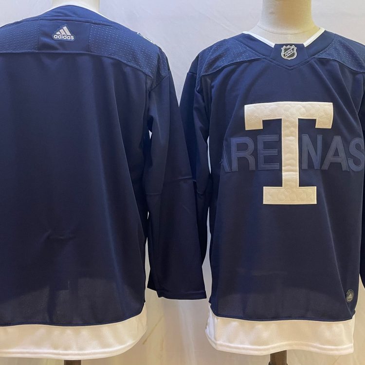 Men's Toronto Maple Leafs Blue Blank Jersey