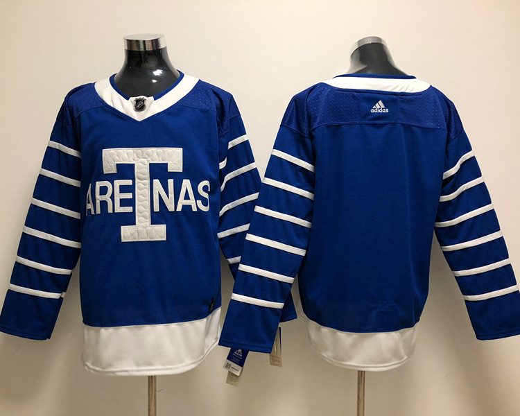 Men's Toronto Maple Leafs Blue Blank Jersey