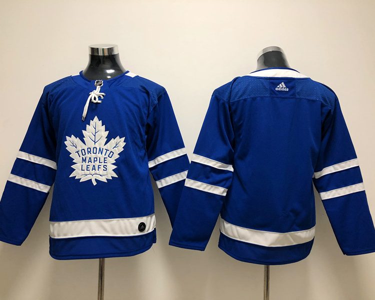 Men's Toronto Maple Leafs Blue Breakaway Home Blank Jersey