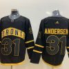 Men's Toronto Maple Leafs Frederik Andersen #31 Black Jersey