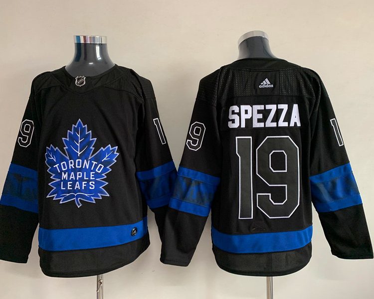 Men's Toronto Maple Leafs Jason Spezza #19 Black Jersey