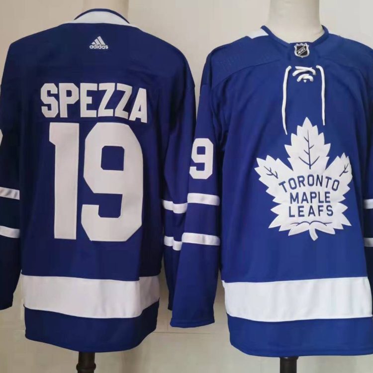 Men's Toronto Maple Leafs Jason Spezza #19 Blue Jersey