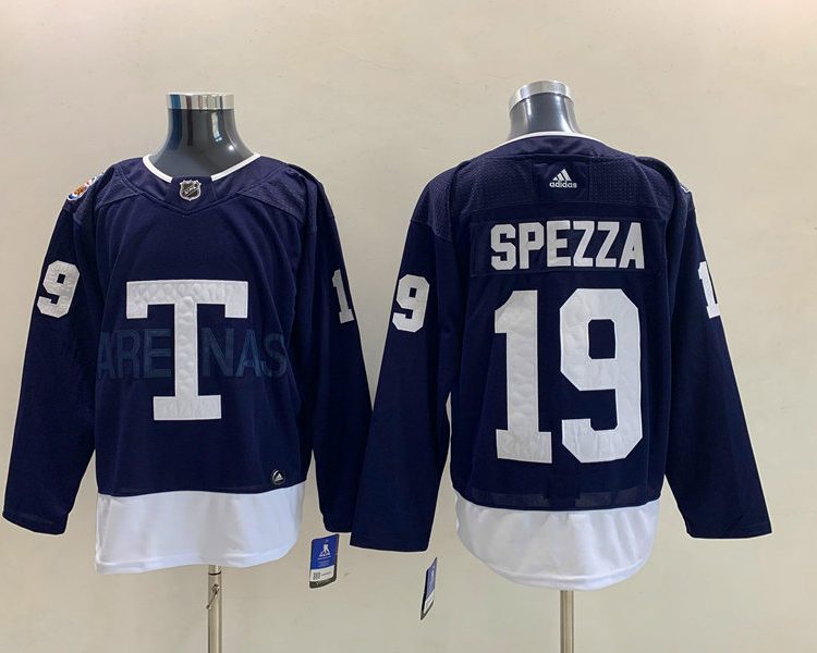 Men's Toronto Maple Leafs Jason Spezza #19 Blue Jersey