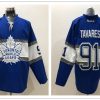 Men's Toronto Maple Leafs John Tavares #91 Blue Jersey