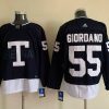 Men's Toronto Maple Leafs Mark Giordano #55 Blue Jersey